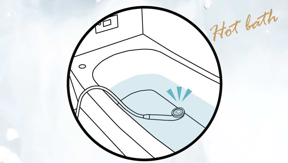 湯船の保温効果を高められる