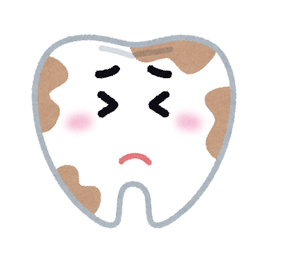 歯に汚れがつきやすい人