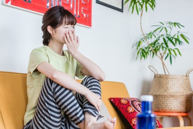 使っていると眠くなる