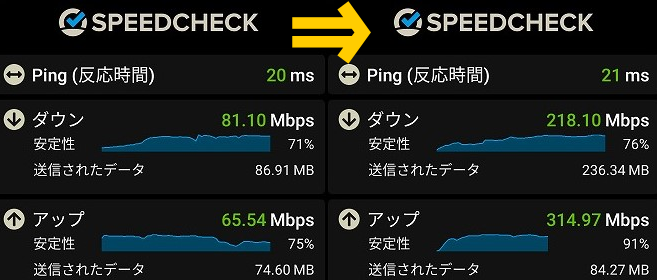 寝室（二階）