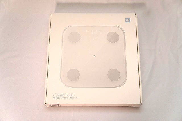 シャオミ Miスマート体組成計2 パッケージ外箱