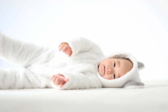 赤ちゃんの体重変化を記録できる
