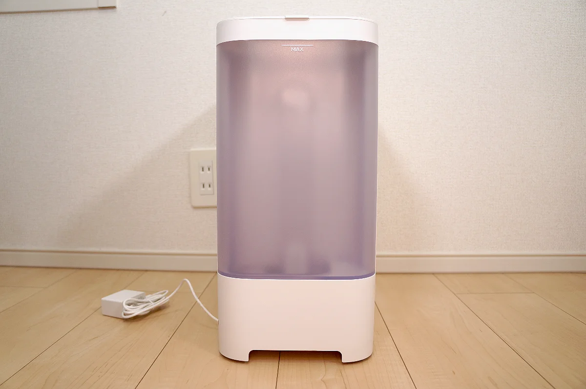 SwitchBot気化式加湿器の背面吸気グリル