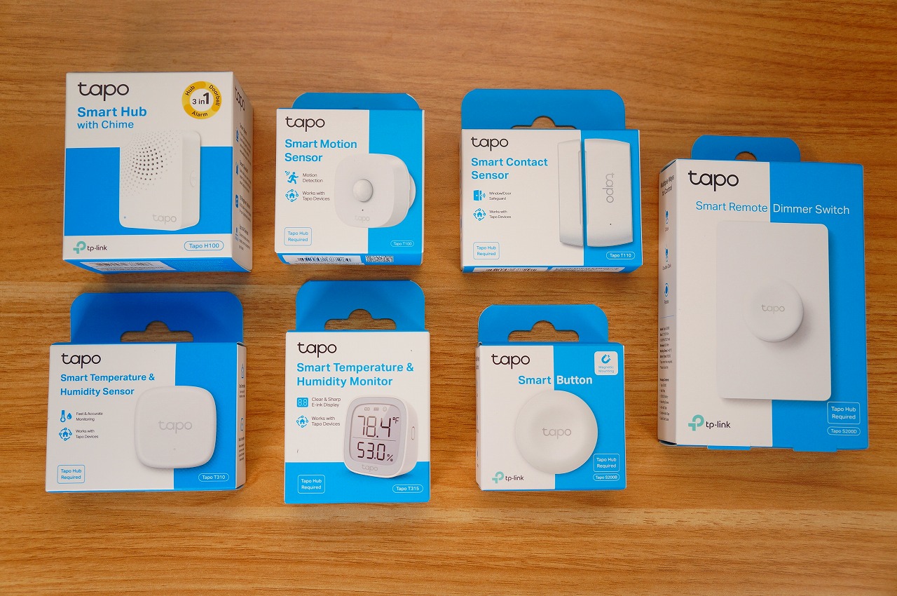 TP-Link Tapoシリーズ7製品