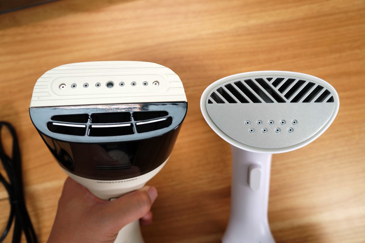 Morus V6とくらべ、吸引部とアイロン部が逆配置に変更 Morus V3