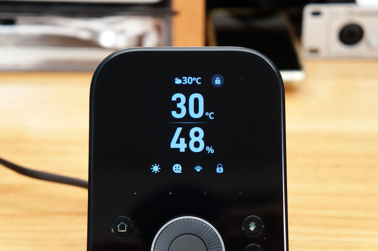 SwitchBotハブ3 温湿度、天気、スマートロックの状態、時刻などが表示可能