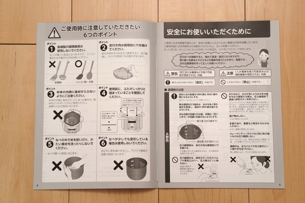 クッキングプロV3 取扱説明書