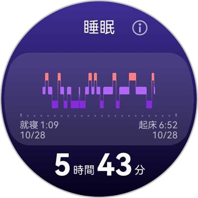 HUAWEI WATCH GT 5 Pro 睡眠